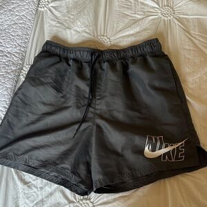 ✅Nike Charcoal Gray Sports Shorts/swim shorts. Men’s MEDIUM. POCKETS